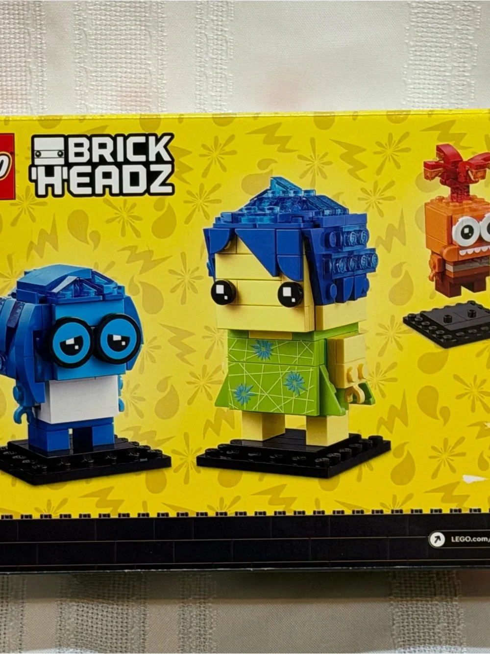 LEGO Disney Brickheadz Inside Out 2 Joy Sadness Anxiety 40749 NEW SEALED